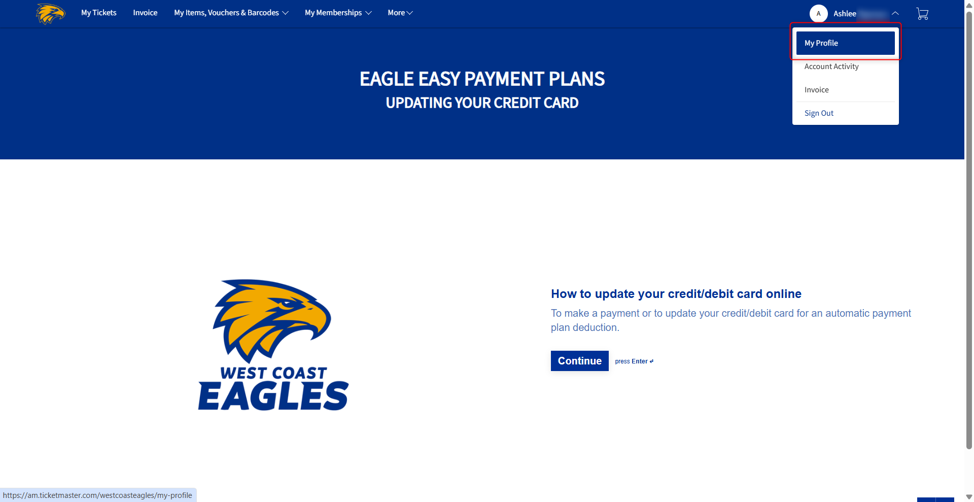 updating payment account online - step 1.png